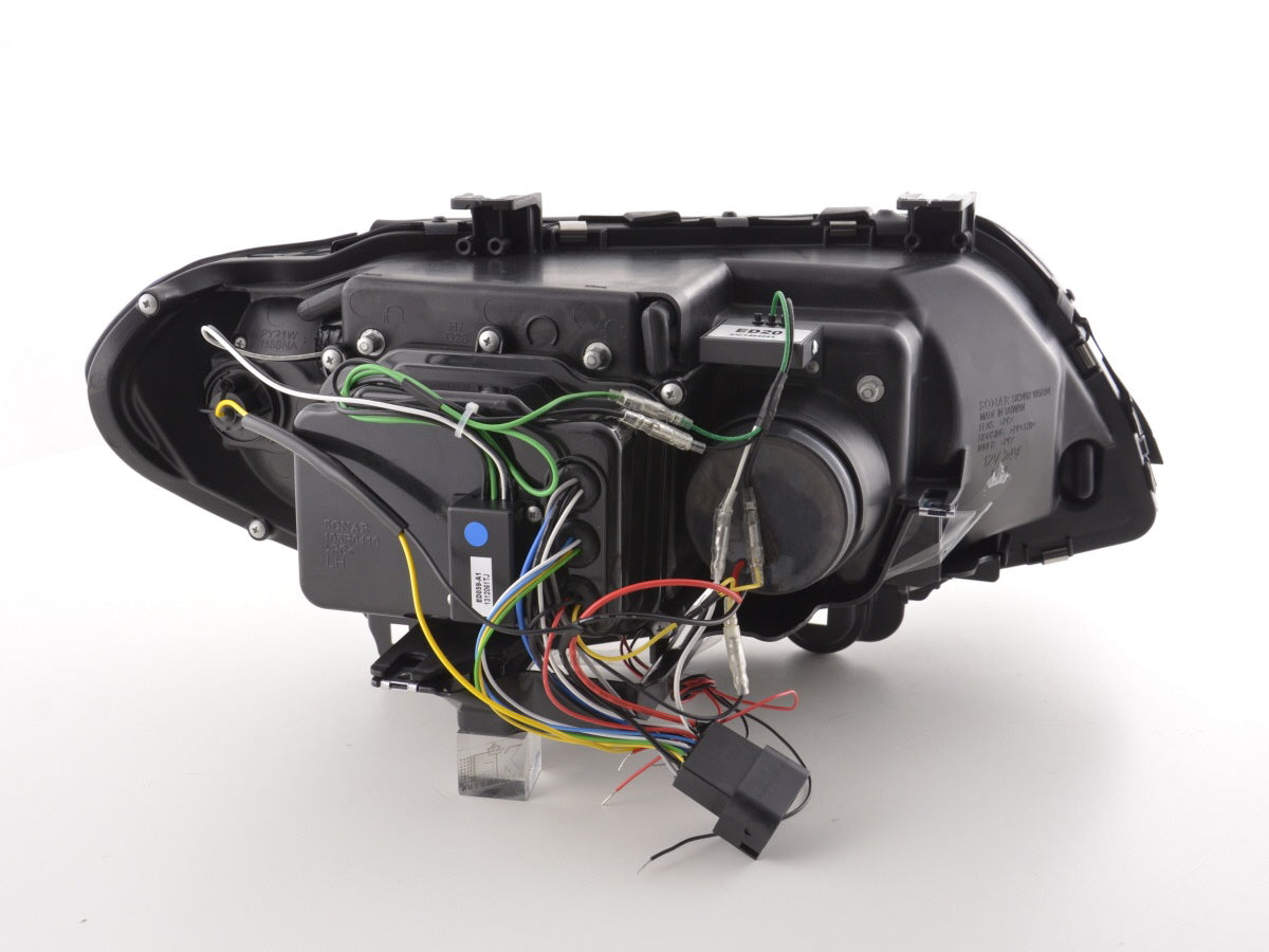 Scheinwerfer Set Xenon Daylight LED TFL-Optik BMW X5 E53 Bj. 03-06 chrom