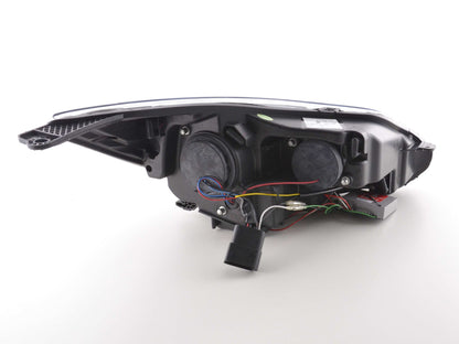 Scheinwerfer Set Daylight LED TFL-Optik Ford Focus 3 Bj. 2010- chrom
