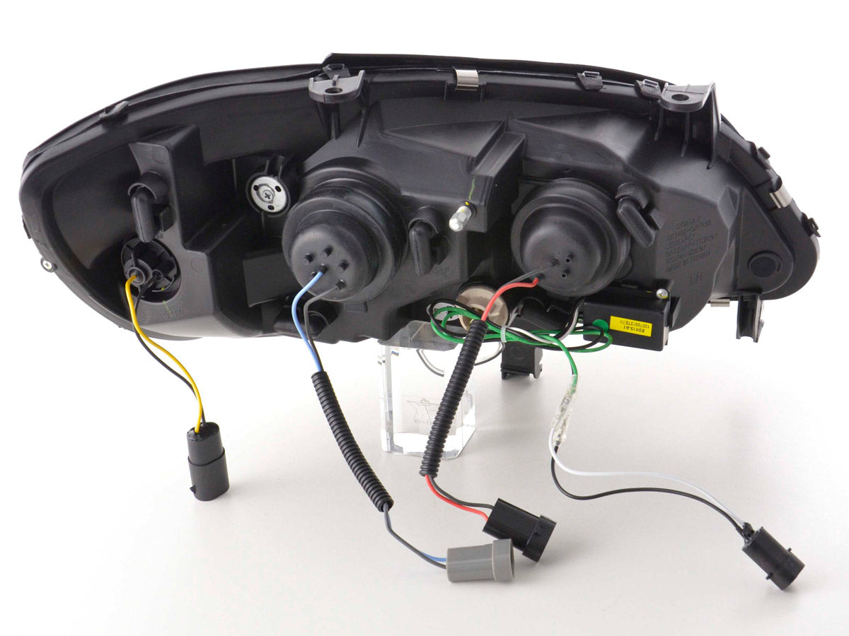 Scheinwerfer Set Daylight LED TFL-Optik Opel Zafira A Bj. 99-04 schwarz