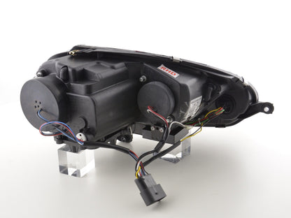 Scheinwerfer Set Daylight LED Tagfahrlicht VW Golf 5 Typ 1K Bj. 03-08 chrom für Rechtslenker