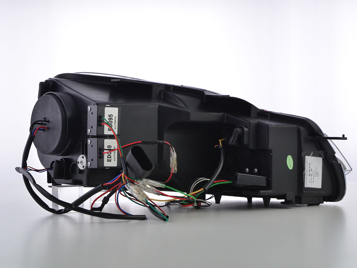 Scheinwerfer Set Daylight LED Tagfahrlicht VW Golf 6 Bj. 08-12 schwarz GTI-Look