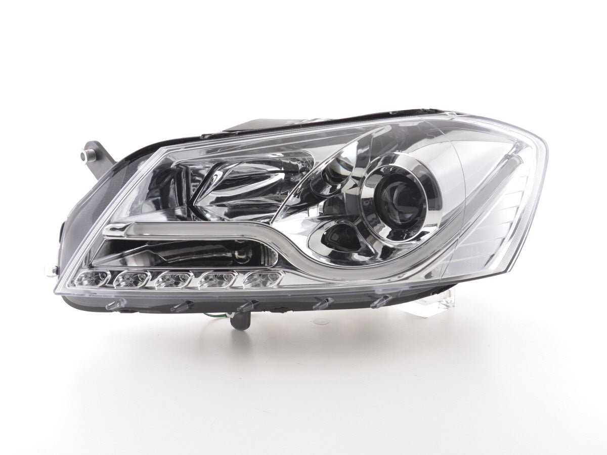 Scheinwerfer Set Daylight LED TFL-Optik VW Passat B7 3C Bj. 10- chrom