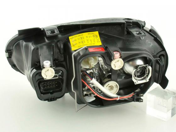 Scheinwerfer Set VW Golf 4 Typ 1J  98-03 schwarz