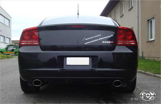 FOX Dodge Charger Endschalldämpfer rechts/links - 115x85 Typ 32 rechts/links