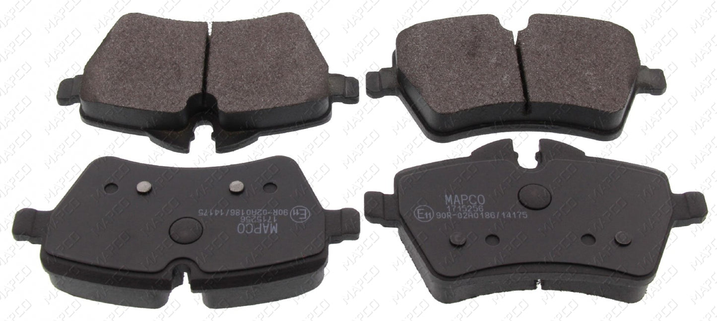 MAPCO Bremsbelagsatz, Scheibenbremse Vorderachse  6621