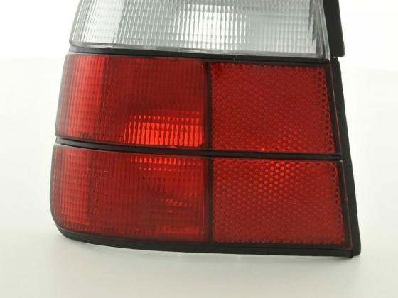 Rückleuchten BMW 5er Limo Typ E34  88-94 weiß rot