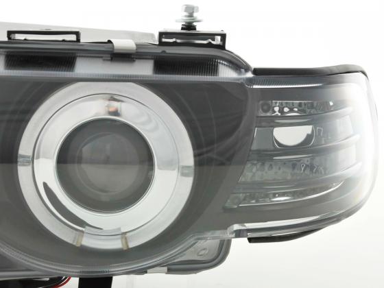 Scheinwerfer Set BMW 7er Typ E38 Bj. 99-02 schwarz