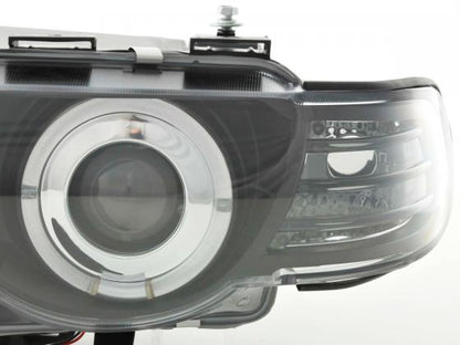 Scheinwerfer Set BMW 7er Typ E38 Bj. 99-02 schwarz