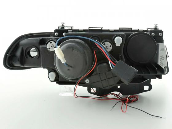 Scheinwerfer Set BMW 7er Typ E38 Bj. 99-02 schwarz