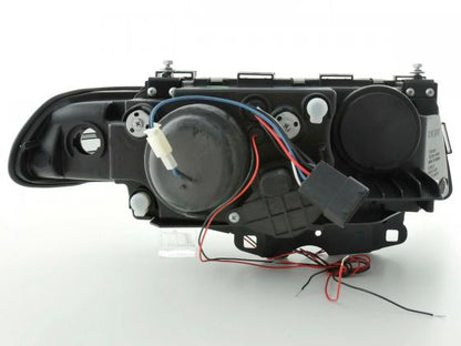 Scheinwerfer Set BMW 7er Typ E38 Bj. 99-02 schwarz