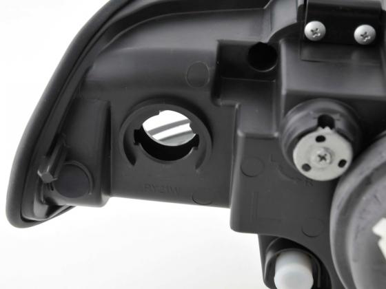 Scheinwerfer Set BMW 7er Typ E38 Bj. 99-02 schwarz