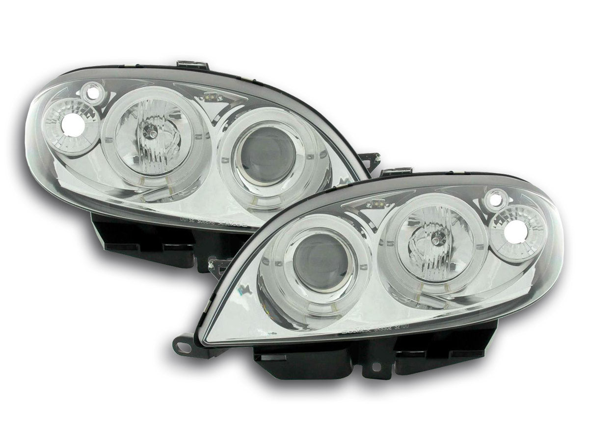 Scheinwerfer Set Citroen Saxo Bj. 00-02 chrom