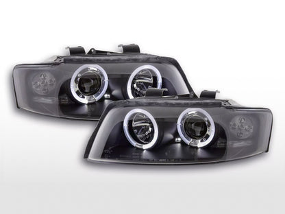 Scheinwerfer Set Audi A4 Typ 8E  01-04 schwarz