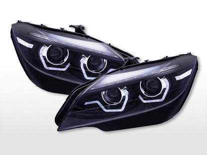 Daylight Scheinwerfer mit LED Tagfahrlicht BMW Z4 E89  2009-2013 schwarz