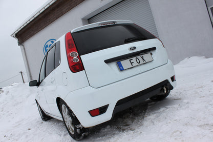 FOX Ford Fiesta VI Endschalldämpfer inkl. Verbindungsrohr zum Kat - 1x90 Typ 14
