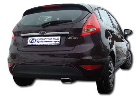 FOX Ford Fiesta VII/ Fiesta VII Sport - 1,6l 88kW Endschalldämpfer - 145x65 Typ 59
