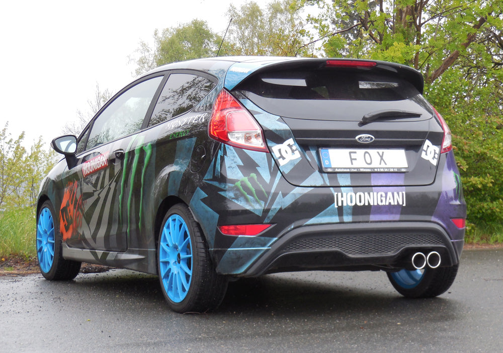 FOX Ford Fiesta VII ST Endschalldämpfer - 2x90 Typ 12