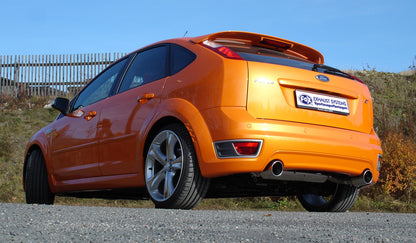 FOX Ford Focus II ST Endschalldämpfer quer Ausgang rechts/links - 1x100 Typ 17 rechts/links