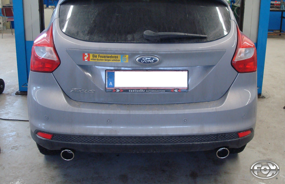 FOX Ford Focus III Fließheck Endschalldämpfer Ausgang rechts/links - 1x90 Typ 16 rechts/links