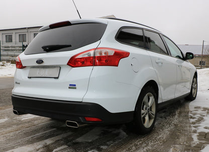 FOX Ford Focus III Ecoboost - Turnier/ Kombi Endschalldämpfer Ausgang rechts/links - 145x65 Typ 59 rechts/links