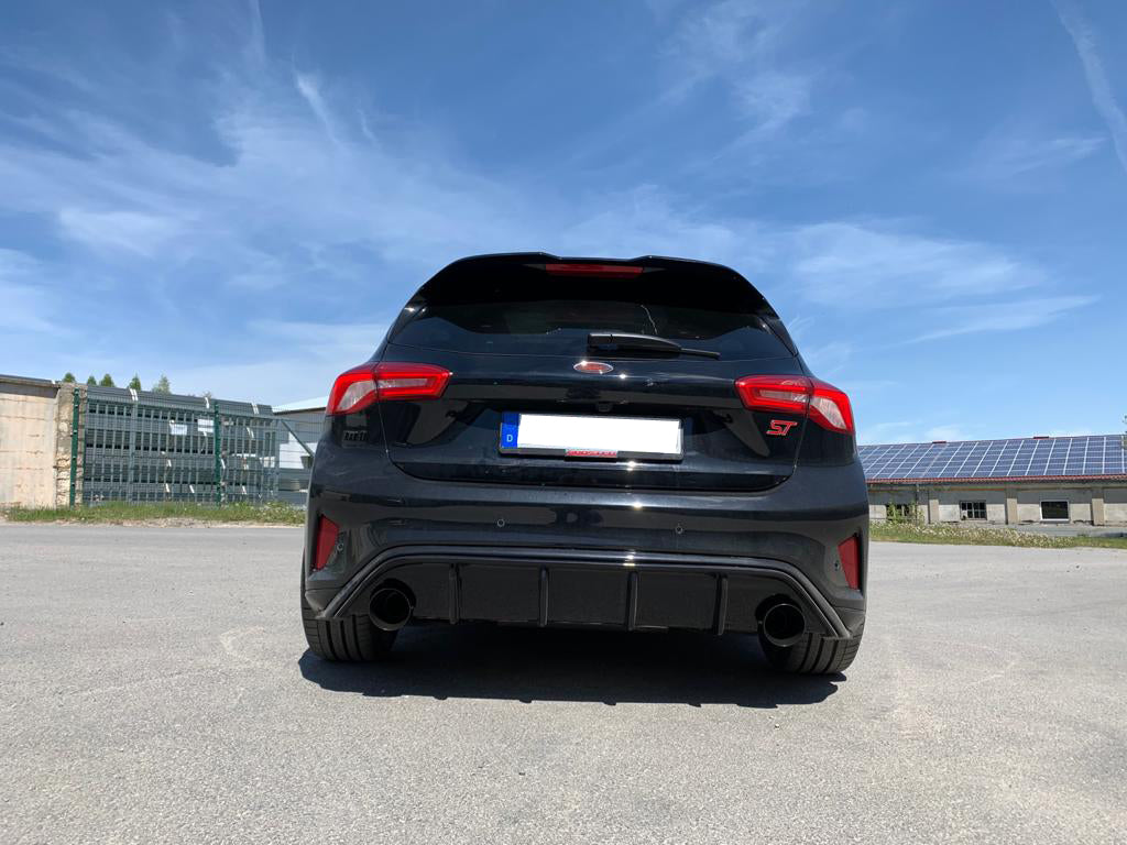 FOX Ford Focus IV ST Endschalldämpfer Ausgang rechts/links ab OPF - 1x100 Typ 25 rechts/links schwarz emalliert