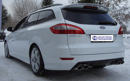 FOX Ford Mondeo IV Turnier (Kombi) - 2,5l Endschalldämpfer rechts/links - 2x106x71 Typ 33 rechts/links