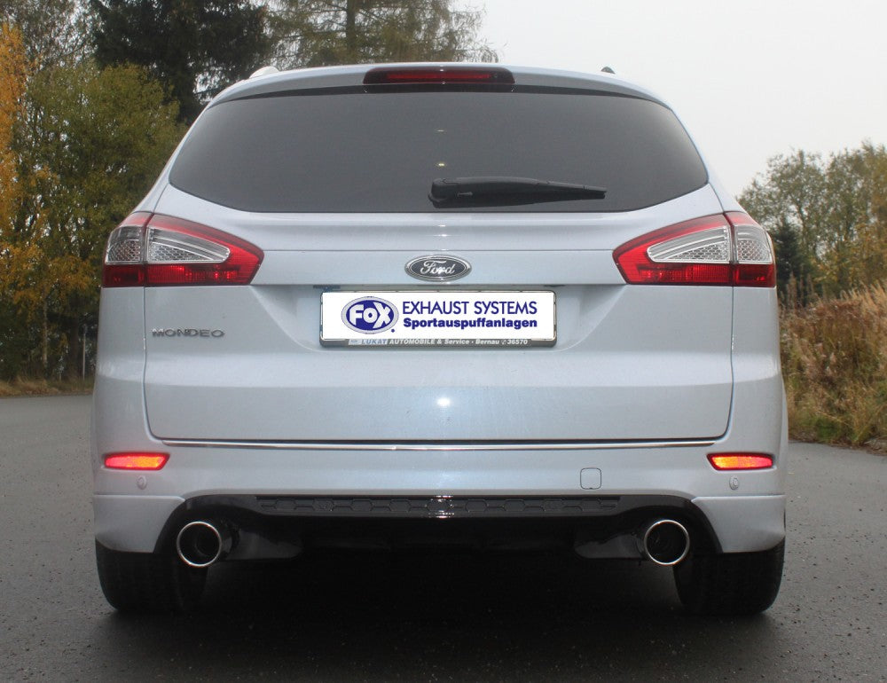 FOX Ford Mondeo IV Turnier (Kombi) - Titanium S Endschalldämpfer rechts/links - 1x100 Typ 16 rechts/links