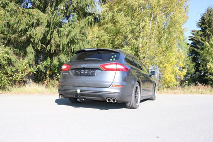 FOX Mondeo V Schrägheck/ Turnier/ Stufenheck Endschalldämpfer quer Ausgang rechts/links - 2x76 Typ 25 rechts/links