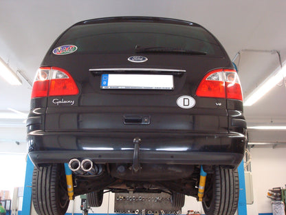 FOX Ford Galaxy WGR/ VW Sharan 7M Endschalldämpfer - 2x80 Typ 13
