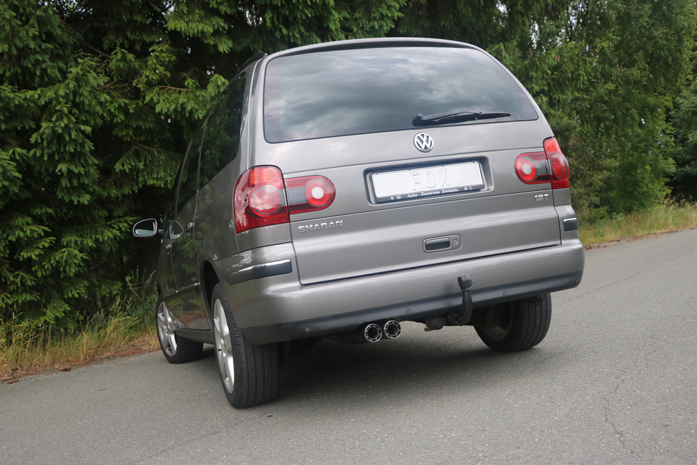 FOX Ford Galaxy WGR/ VW Sharan 7M Endschalldämpfer - 2x80 Typ 64