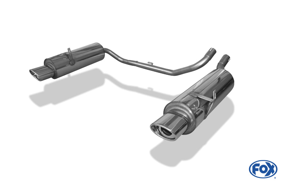 FOX Ford Escape/ Maverick Typ 1N2/ Mazda Tribute EP2 Endschalldämpfer rechts/links - 115x85 Typ 33 rechts/links