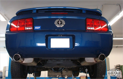 FOX Ford Mustang Coupe Endschalldämpfer rechts/links mit Y-Verbindungsrohr - 1x100 Typ 17 rechts/links