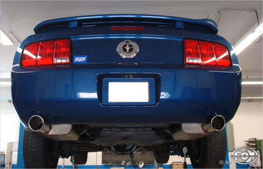 FOX Ford Mustang Coupe Endschalldämpfer rechts/links mit Y-Verbindungsrohr - 1x100 Typ 17 rechts/links