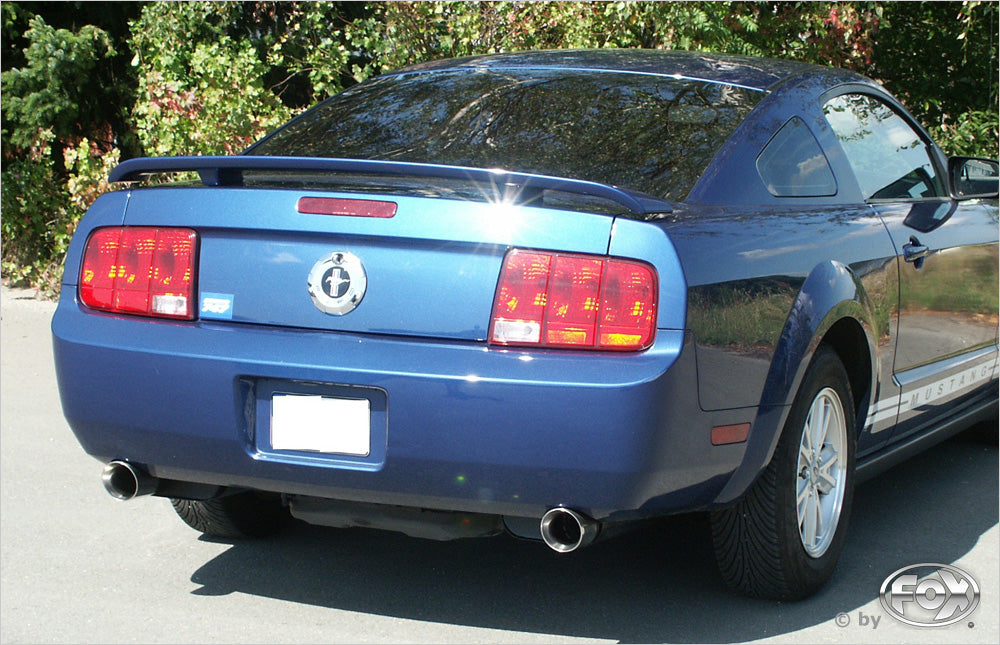 FOX Ford Mustang Coupe Endschalldämpfer rechts/links mit Y-Verbindungsrohr - 1x100 Typ 25 rechts/links