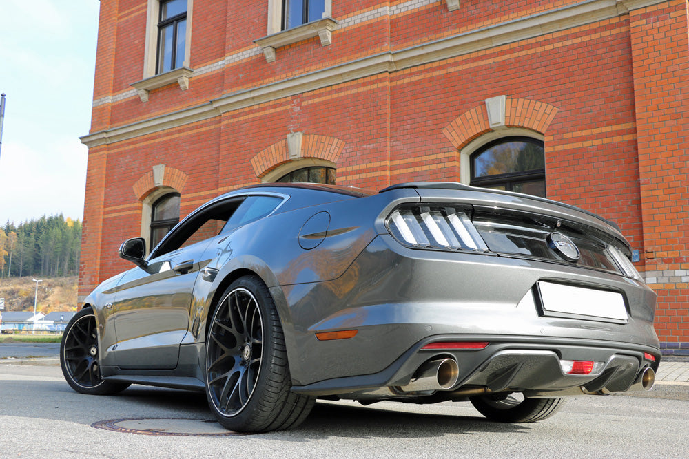FOX Ford Mustang Coupe & Cabrio - 4-Zylinder Endschalldämpfer rechts/links - 1x100 Typ 25 rechts/links
