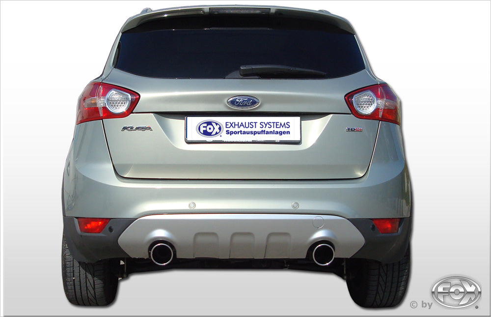 FOX Ford Kuga Endschalldämpfer Ausgang rechts/links - 1x100 Typ 16 rechts/links