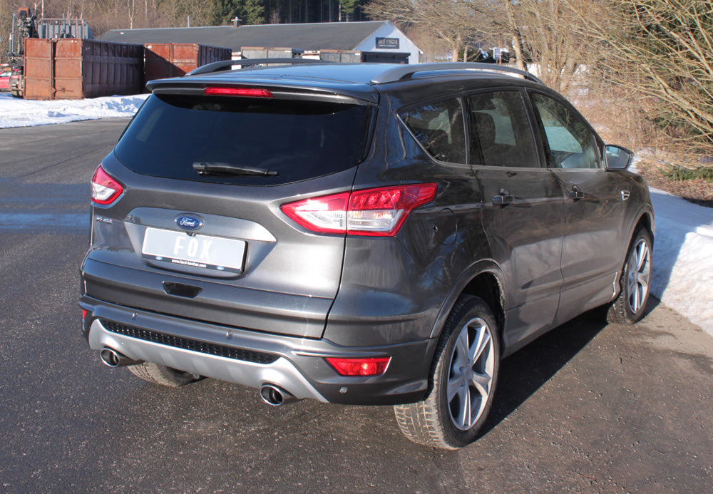 FOX Ford Kuga II - 4x4 Endschalldämpfer Ausgang rechts/links - 115x85 Typ 44 rechts/links