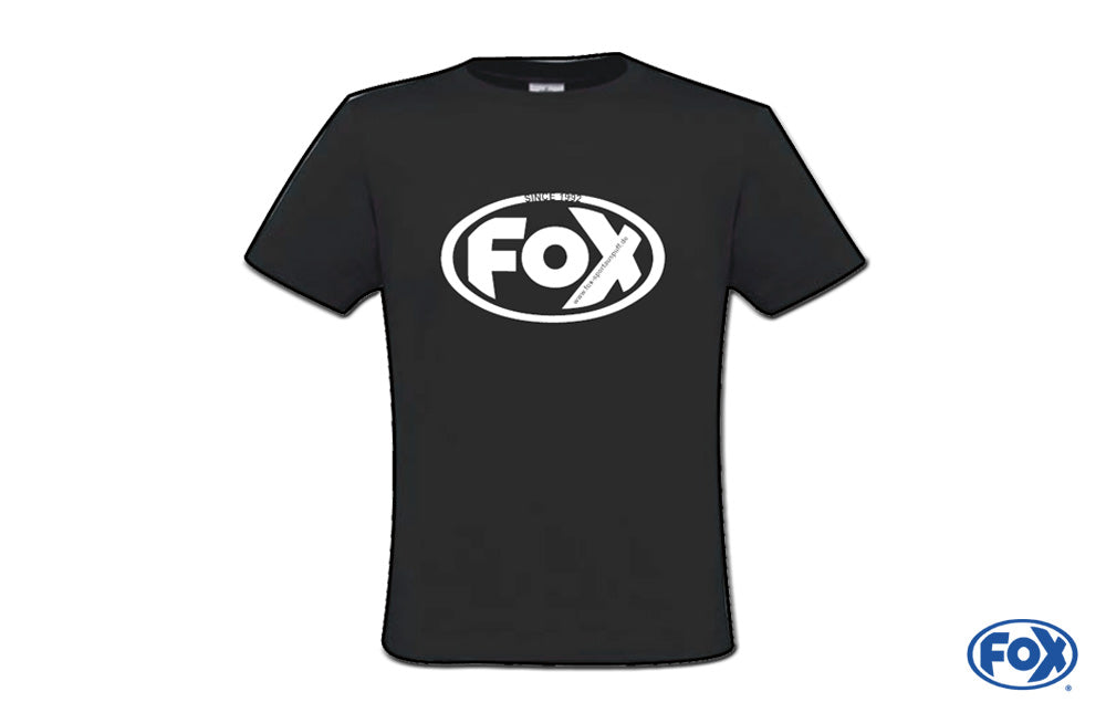FOX FOX T-Shirt Größe XS Schwarz mit weisser Schrift "25 Jahre"