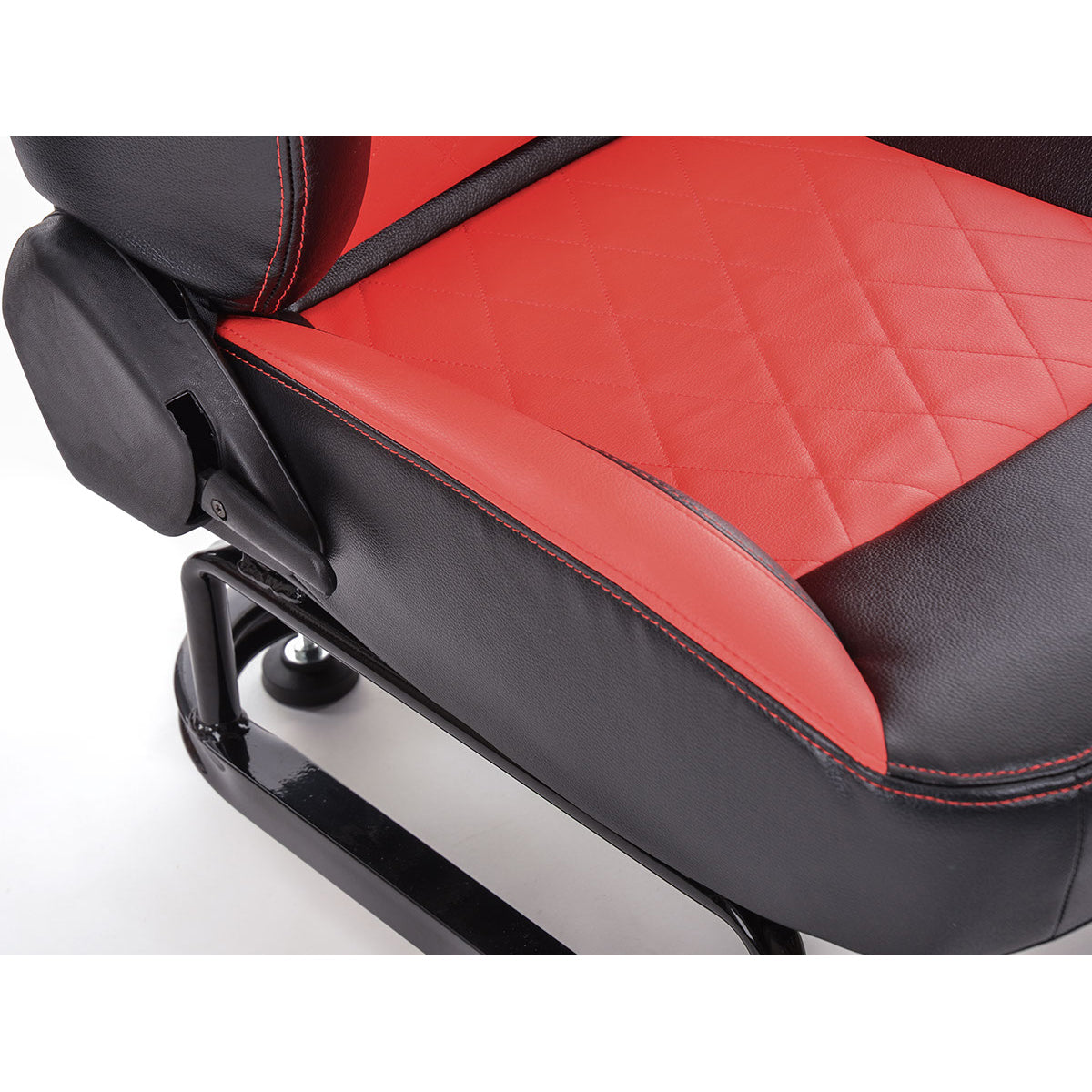 FK Gamesitz Spielsitz Rennsimulator eGaming Seats Silverstone schwarz/rot
