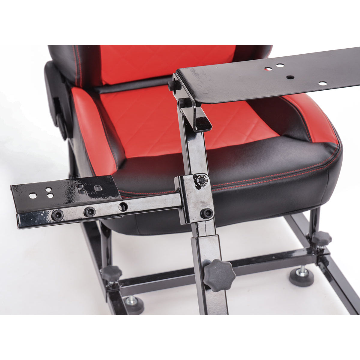 FK Gamesitz Spielsitz Rennsimulator eGaming Seats Silverstone schwarz/rot