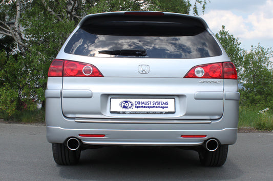FOX Honda Accord VII Typ CM1 Tourer Endschalldämpfer Ausgang rechts/links - 1x100 Typ 16 rechts/links