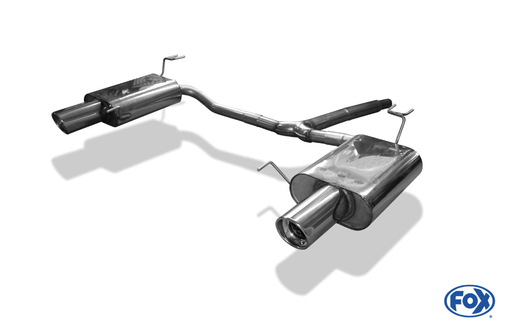 FOX Honda Accord VIII CU1 Limousine & Tourer Endschalldämpfer rechts/links - 1x100 Typ 17 rechts/links
