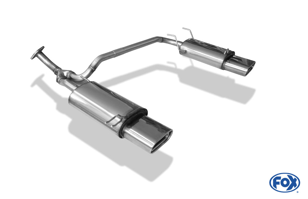 FOX Hyundai Accent Typ LC Endschalldämpfer rechts/links - 160x80 Typ 53 rechts/links