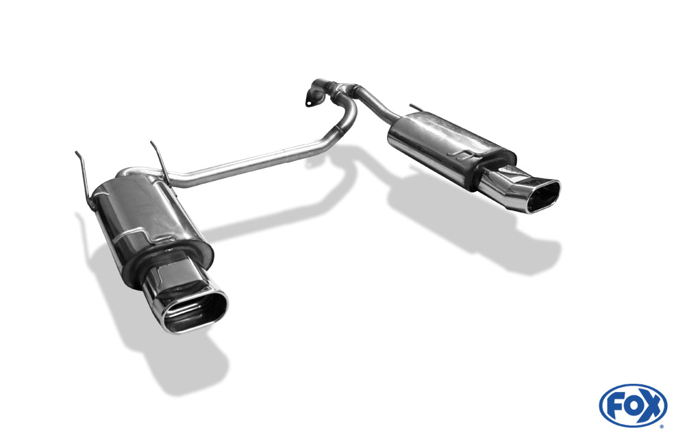 FOX Hyundai Accent Typ LC Endschalldämpfer rechts/links - 135x80 Typ 57 rechts/links