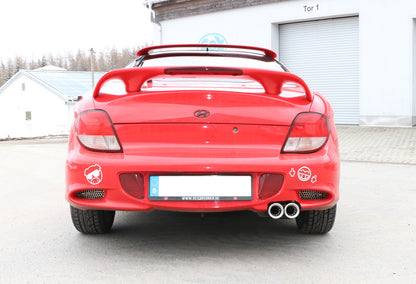 FOX Hyundai Coupe Typ RD Endschalldämpfer - 2x76 Typ 13