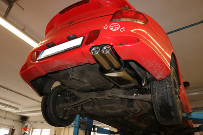 FOX Hyundai Coupe Typ RD Endschalldämpfer - 2x76 Typ 13