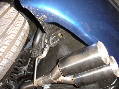 FOX Hyundai Getz - 3/5 türer Endschalldämpfer Ausgang rechts/links - 1x90 Typ 13 rechts/links