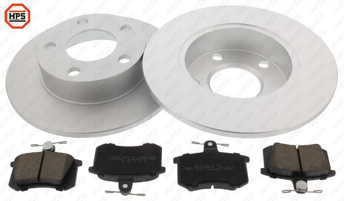 MAPCO Bremsensatz, Scheibenbremse Hinterachse  47861HPS