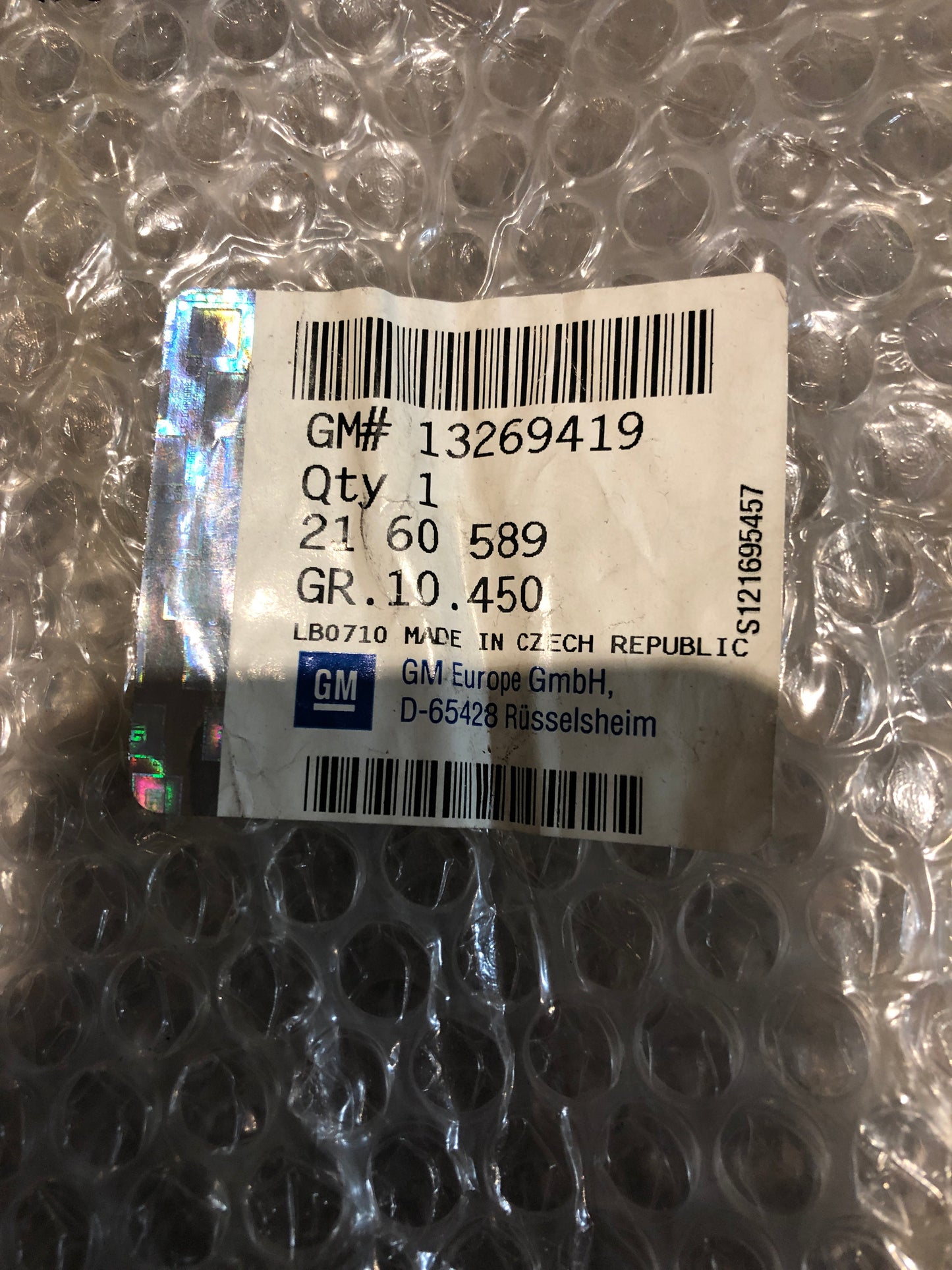 Original GM Opel Insignia Abdeckung Türfensterrahmen Hinten Links Neu