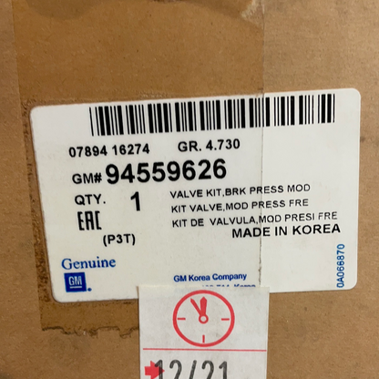 Original GM Opel Mokka X Hydraulik Aggregat ABS Pumpe Neu